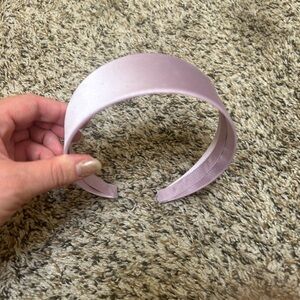 Jennifer Behr Pale Lavender Satin Headband